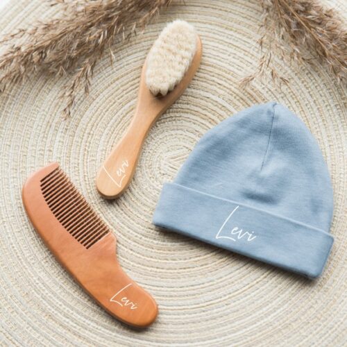 Giftset Borstel kam en muts