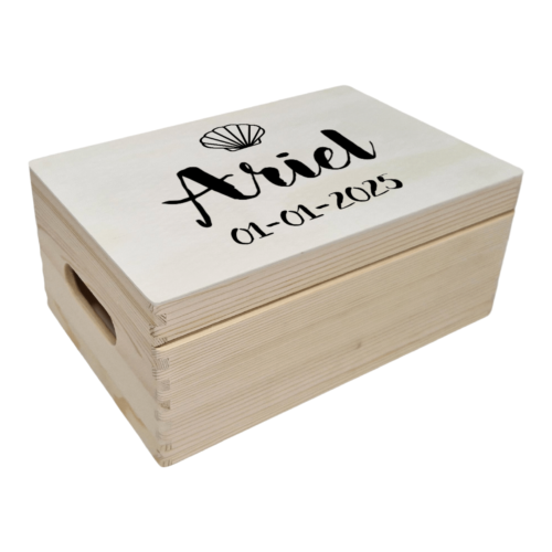 Memorybox Small Rechthoek met Naam