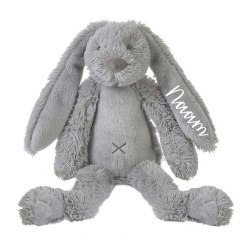 Happy horse rabbit grey met naam